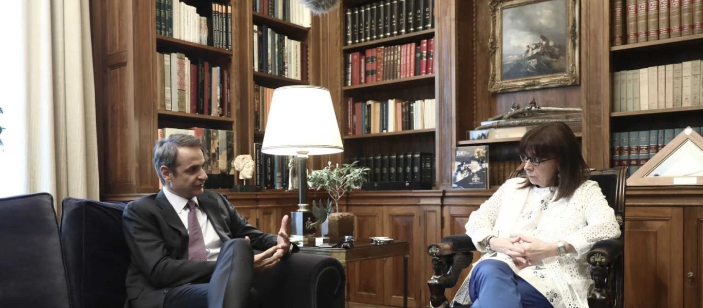 Συνάντηση ΠτΔ Κ. Σακελλαροπούλου - Κ. Μητσοτάκη: Τι συζητήθηκε; (φώτο)